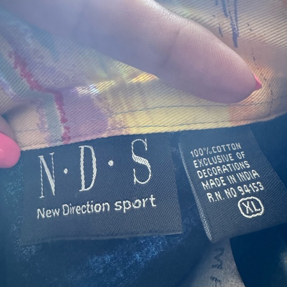 New Direction Sport colorful 100% cotton jacket - Picture 10 of 10